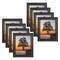 8 Pack: Brown & Black Thin Frame, Home Collection by Studio Décor®